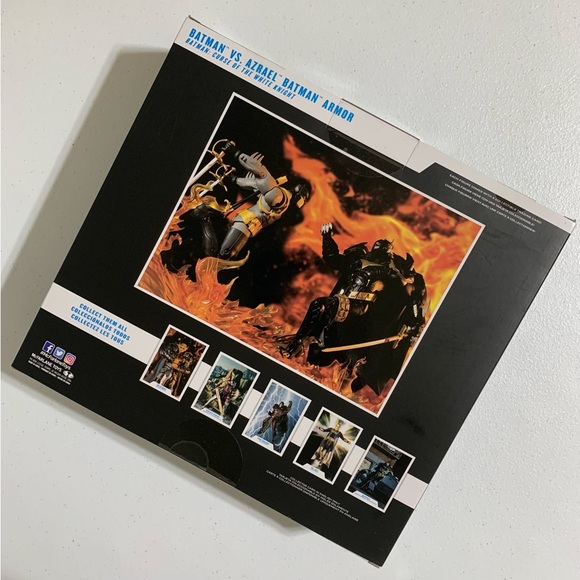 DC Multiverse Batman vs. Azrael Batman Armor: Curse of the White Knight-NWT - Picture 4 of 11